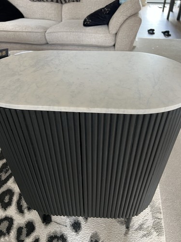 Milo mango marble top fluted - mango,
