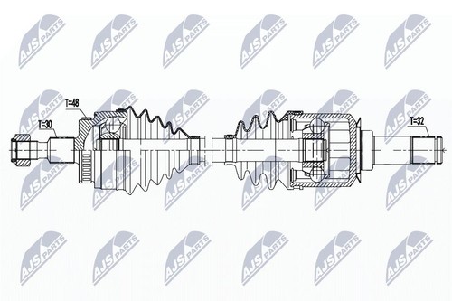 Nty drive shaft - npw-me-130, 795