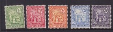 ST. VINCENT 1907/8 Set of 5