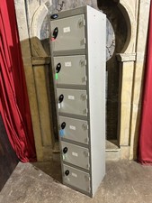 Probe Steel School Classroom Storage Locker 6 Door Compartment With Keys