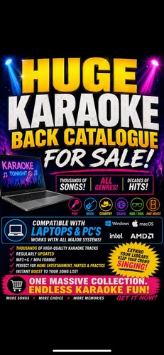 85000 plus karaoke tracks - , for
