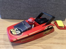 PLAYMOBIL TAKE-A-LONG CARRY-A-LONG SPEEDBOAT RACING BOAT JET BOAT &  DRIVER 4341