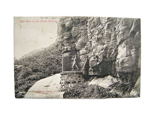 Postcard the man - postcard., in