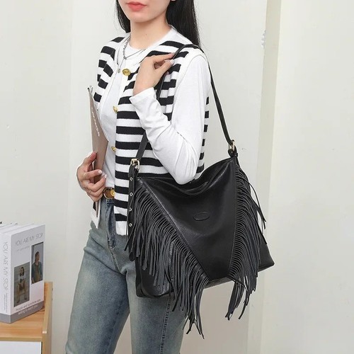 Long tassels women - long,