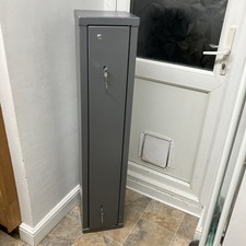 4 Gun Rifle Shotgun Cabinet Safe Vault Steel Door Storage Ammunition Secure