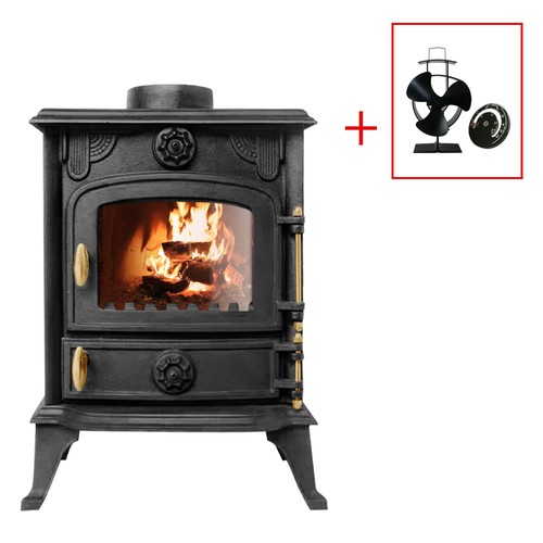 5kw multifuel stove cast iron - multifuel,