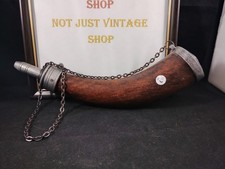 Reproduction powder horn ornament