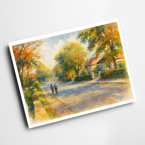 Print cheviot view - print,