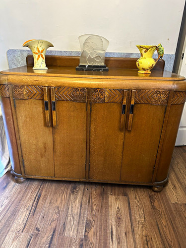 Art deco sideboard drinks - art,