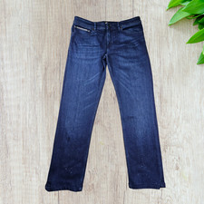 Hugo Boss Jeans Mens W32 L27 Blue Charleston4 Slim Fit