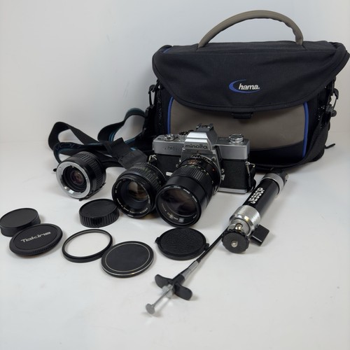 Minolta srt 330 lenses - x,