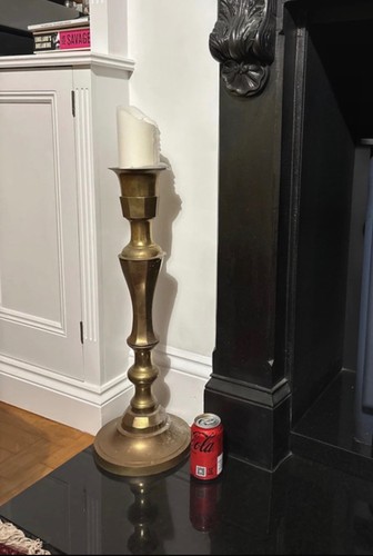 Vintage antique giant brass