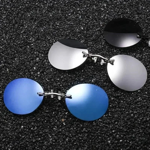 Round rimless clip nose - round,