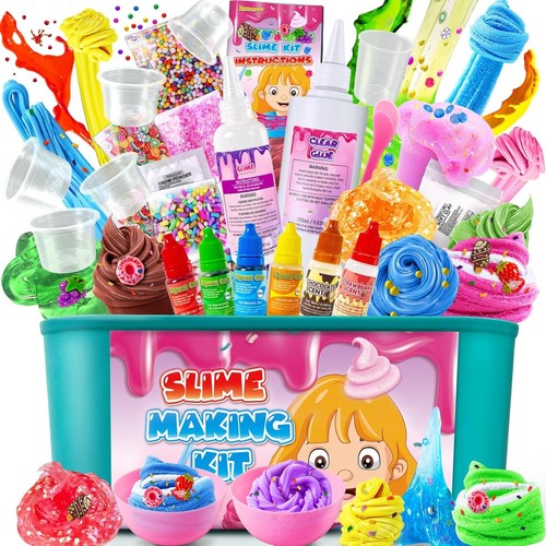 Ice cream diy slime - ice,