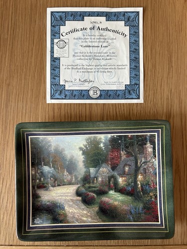 Thomas kinkade cobblestone - thomas, kinkade's