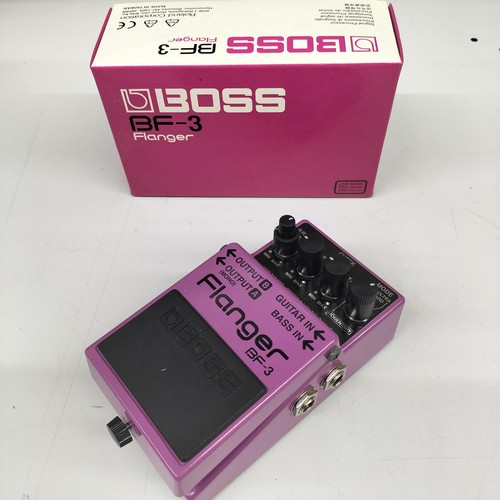 Boss flanger guitar - boss, bf-3