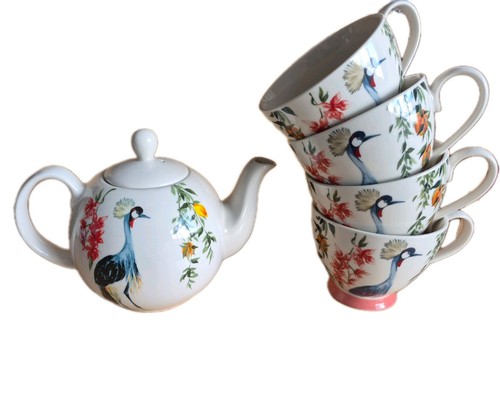 Crane tropic tea pot - tropic,
