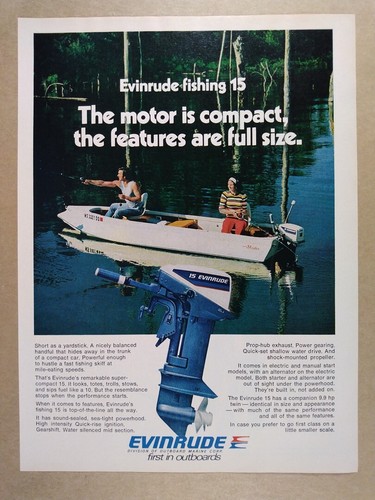 1975 evinrude outboard - 15,