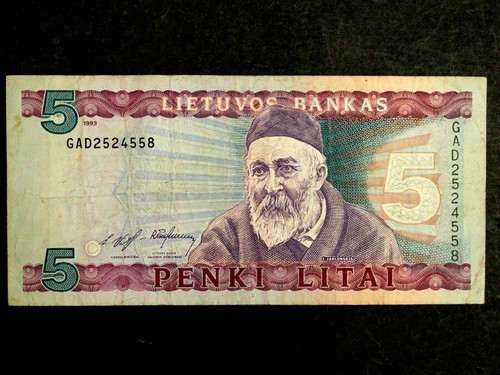 Lithuania 1993 litai - lithuania, 1993,