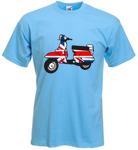 Mod scooter shirt union - scooter,
