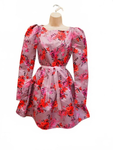 Chi pink - pink, satin