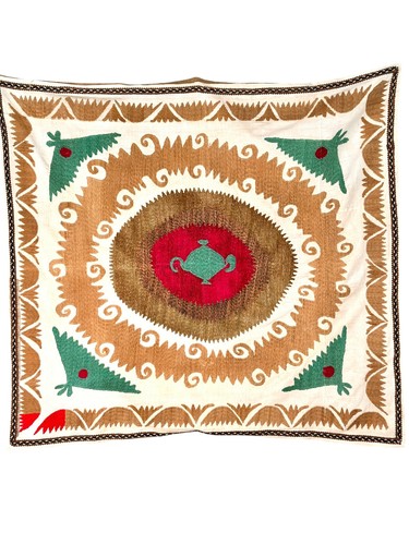 Vintage uzbek suzani - uzbek,