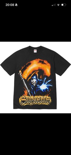 Supreme grim reaper tee black - reaper,