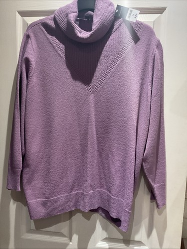 Bonmarche lavender roll neck - lavender,