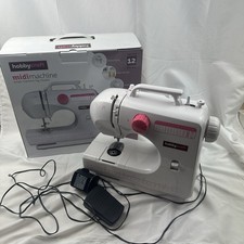 Hobbycraft Midi Sewing Machine White PinkHC506 Boxed NO Spool Pin Tested