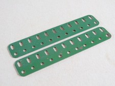 2 x Meccano 11 Hole Flat