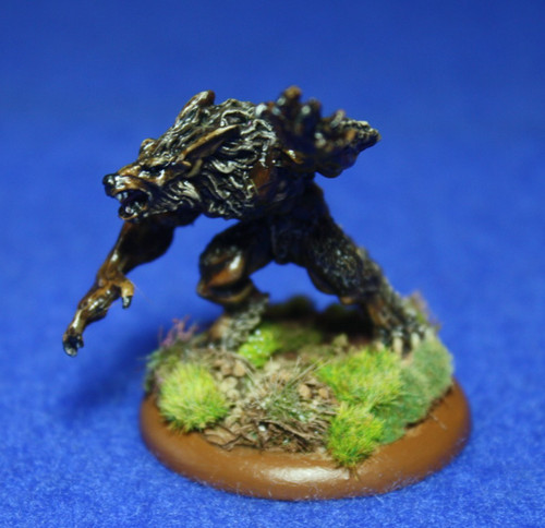 Well painted large werewolf - large,