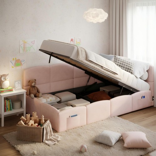 Daybed 3ft velvet upholstered - daybed,