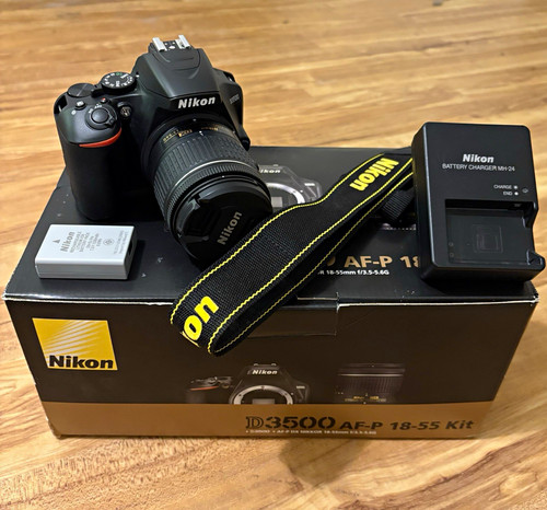 Nikon d3500 digital slr camera - digital,