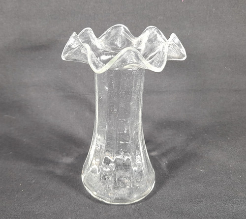 Small antique clear glass - clear,