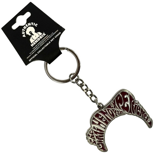 Jimi hendrix keychain swirl - keychain,