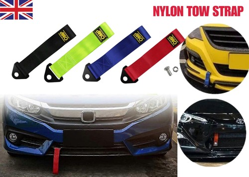 Car tow towing strap rope - strap, belt