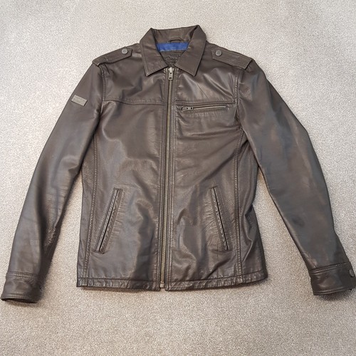 Superdry jacket medium brown - superdry,