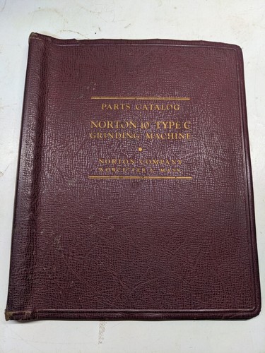 Norton parts catalog - parts, book