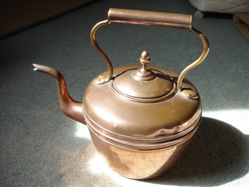 Antique large copper - copper, kettle