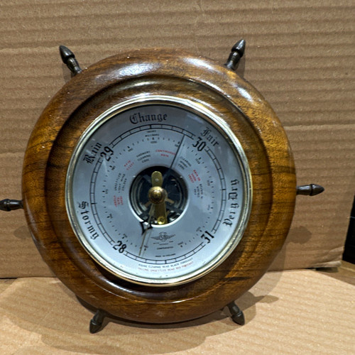 Ship wheel style aneroid - wheel,