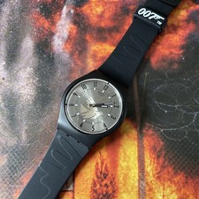 James Bond 007 For Your Eyes Only Swatch Watch Villain Aris Kristatos SUJB104