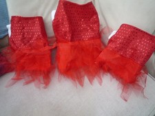 DOG FANCY DRESS CHRISTMAS OUTFITS SEQUINS FRILLY JOBLOT