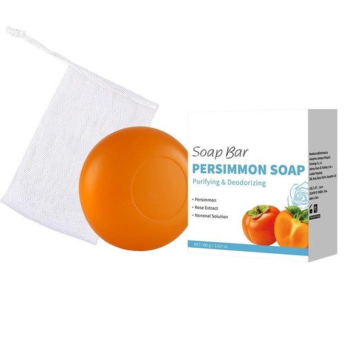 2pcs persimmon soap bar - 1,