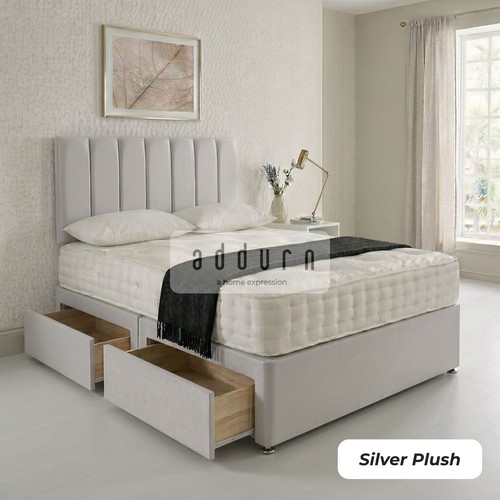 Double divan bed - divan,