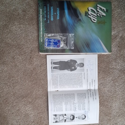 Cup final programme - final,