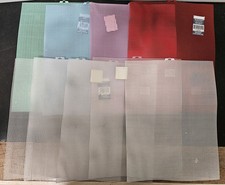 Lot of 9 Plastic Canvas Mesh