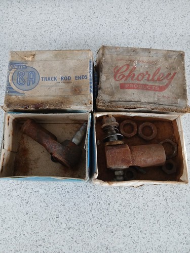 Vintage track rod ends - track,