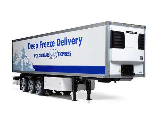 Tamiya axle reefer semi - 1:14,