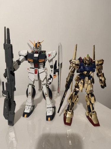 100 gundam built - nu, &
