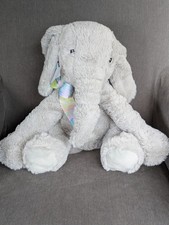 Sainsbury's Home Soft Plush Grey Elephant 40 cm - with tags